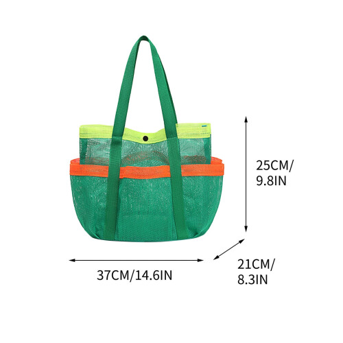 Mesh Swimming Bag with Multiple Pockets 1 1