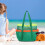 Mesh Swimming Bag with Multiple Pockets 1 4