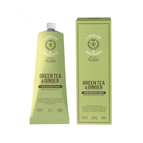 L'Atelier de Provence - Green Tea & Ginger - Hand Cream 100ml