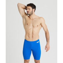 (36) Arena Team Men Swim Jammers Stretch Fit 50+ UV Protection Swimwear - Royal Blue