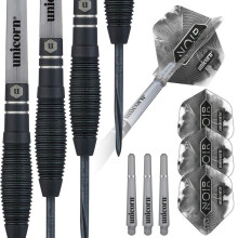 Unicorn Noir Style 1 Steel Tip Dart Set Long-Lasting Performance