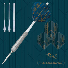 Unicorn Heritage Cliff Lazarenko 1983 Steel Tip Darts 90% Tungsten Classic Barrel