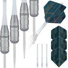 Unicorn Heritage Zippy 1981 Steel Tip Darts 80% Tungsten Compact Barrel