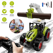 Remote Control Tractor Toy 2.4 Ghz RC Tractor Toys for Kids 3-7 Toy Tractors