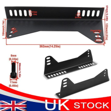 Pair Universal Rally Seat Side Mounts Brackets Race Bucket Fit For Sparco Cobra