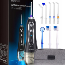 Cordless Water Flosser Dental Flossers Irrigator Teeth Cleaner 5 Jet Tips UK