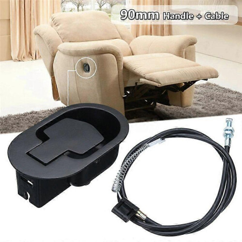 Recliner Release Pull Handle with Cable Universal Couch Release Lever Replacement Parts Sofa Pull Ha 2