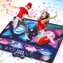 Dance Mat With 12 Games 3 Difficulty Levels Single VS Double Musical Dance Mat