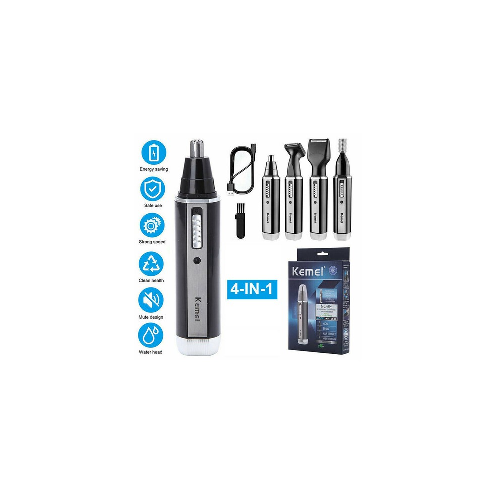 Portable Nose Hair Trimmer For Men Rechargeable Ear Hair Trimmer Eyebrow Beard