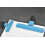 2pcs Blue Plastic Food Bag Sealing Clips - Multifunctional Kitchen Storage Accessories 4