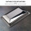 Built-in Flush Mount Kitchen Counter Top Trash Bin with Flap Lid Cover 5