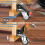 Spacekeeper Workbench Wheels, 400kg - 7.6cm high performance castors for workbenches, machines and tables, 4-pack 6