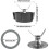 Blender Accessories Compatible for Blender Base,Compatible for Osterizer Blender Replacement 4