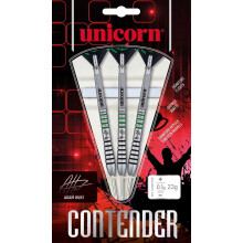 Unicorn Adam Hunt Contender Steel Tip Darts 90% Tungsten for Control & Consistency