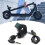 E-Bike Ignition Lock Key Thumb Throttle Voltmeter Digital Voltage Display Switch for M365 Universal 3