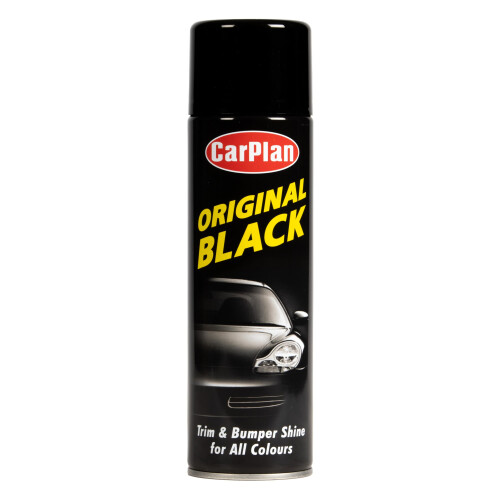CarPlan CarPlan Original Black, Trim & Bumper Shine, Protective Silicone Spray, 500 ml