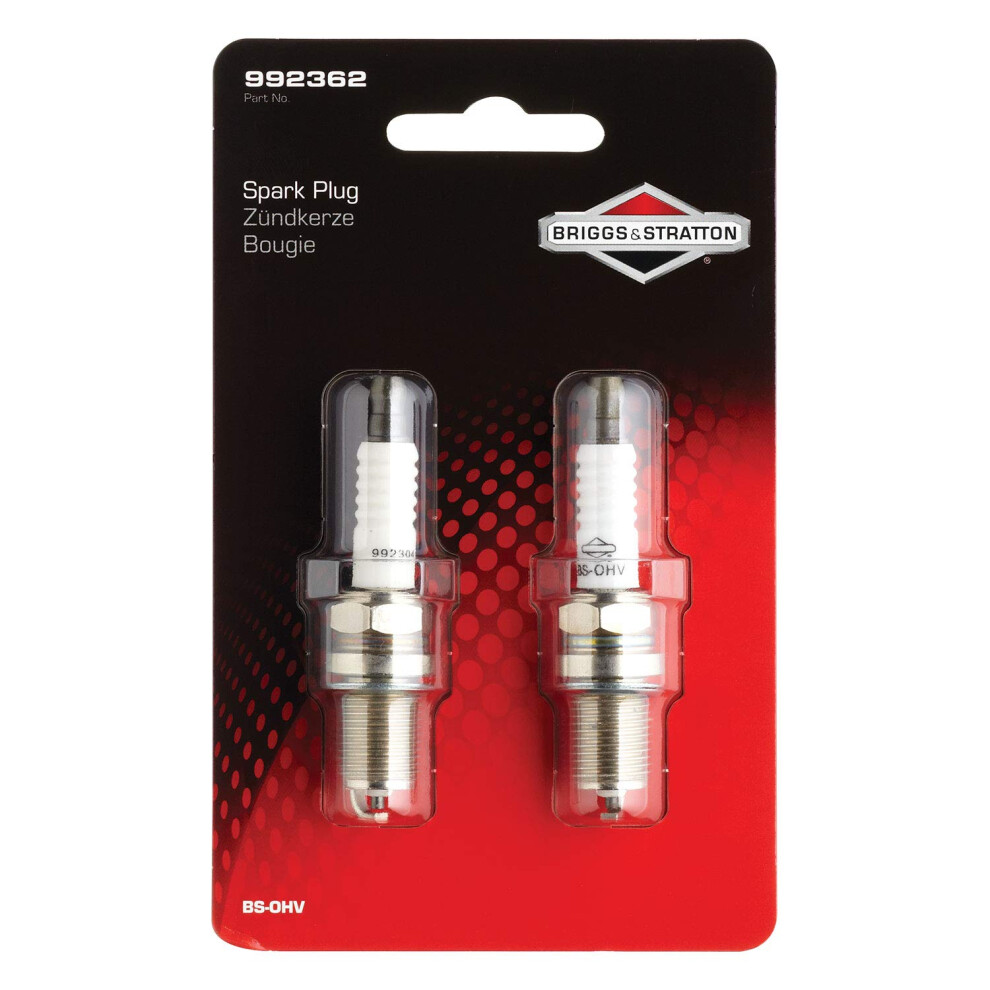 2X Rc12yc Briggs & Stratton Bs-Ohv Spark Plugs, White 5007331090729
