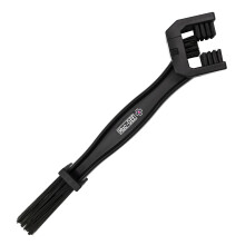 Muc-Off Motorcycle Chain Brush - Multi-Faceted Chain Cleaning Brush for Motorbikes - Ergonomically Shaped with Tough Nylon Bristles