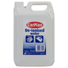 CarPlan DeIonised Water 5L Prevents Furring Scale Formation