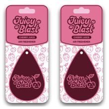 Juicy Blast Cherry Car Air Freshener, Pack of 2