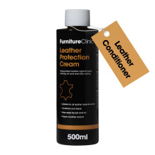 Leather Conditioner and Protection Cream - Leather Sofas, Furniture, Car Seats, Shoes, Boots, Bags, Purses | Suitable for Dark or light leather (500m
