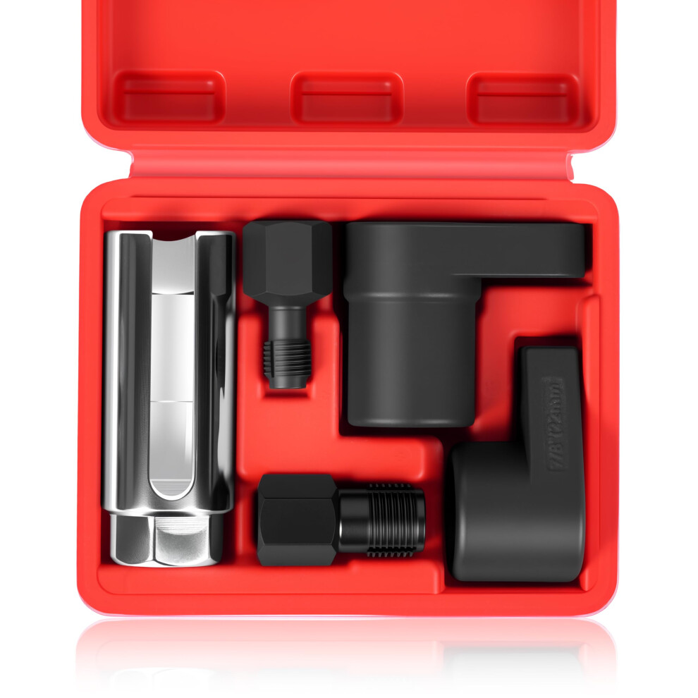 Dayuan 5 Pcs O2 Oxygen Sensor Socket Set, Wrench Remover Tool And Thread Chaser Set 5051226452314