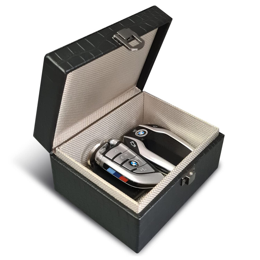 Faraday Box For Car Keys - Anti-Theft Security Key Fob Cloning Yellow 5002265539740