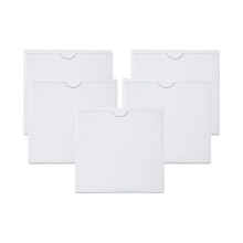 5PCS Car Permit Holder,Windscreen Card Holder Parking Permit Holders,Self Adhesi