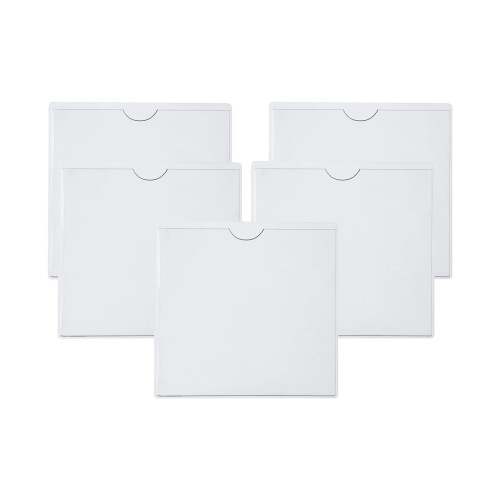 5PCS Car Permit Holder,Windscreen Card Holder Parking Permit Holders,Self Adhesi