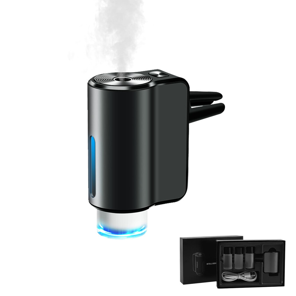 Smart Car Air Freshener - 3 Modes With 3 Pcs Essential Oil, Rechargeable Wireless Car Vent Air Fresheners, Cars Fragrance Diffuser Perfume Essentials 35966401