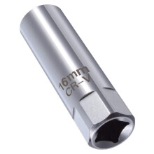 16mm Spark Plug Socket 12 Point Thin Wall Magnetic 3/8" Drive Wrench