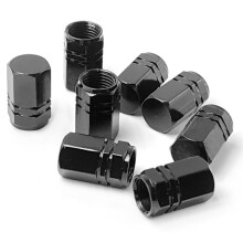 8 Pcs Aluminum Tire Valve Caps, Dustproof Stem Covers