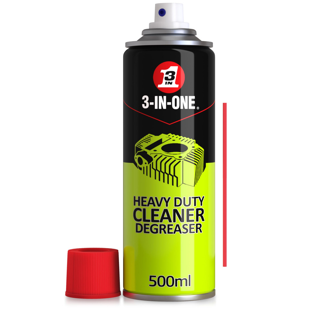3-In-One Professional Heavy Duty Cleaner Degreaser 500Ml - Industrial Strength Cleaning Power 36568789