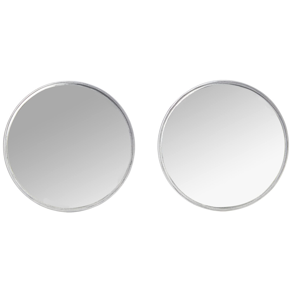 Summit Rv-16P Circular Blind Spot Mirror (Pack Of Two Mirrors) Convex Mirror, Stick On Blindspot Mirror, Weiã 42250319