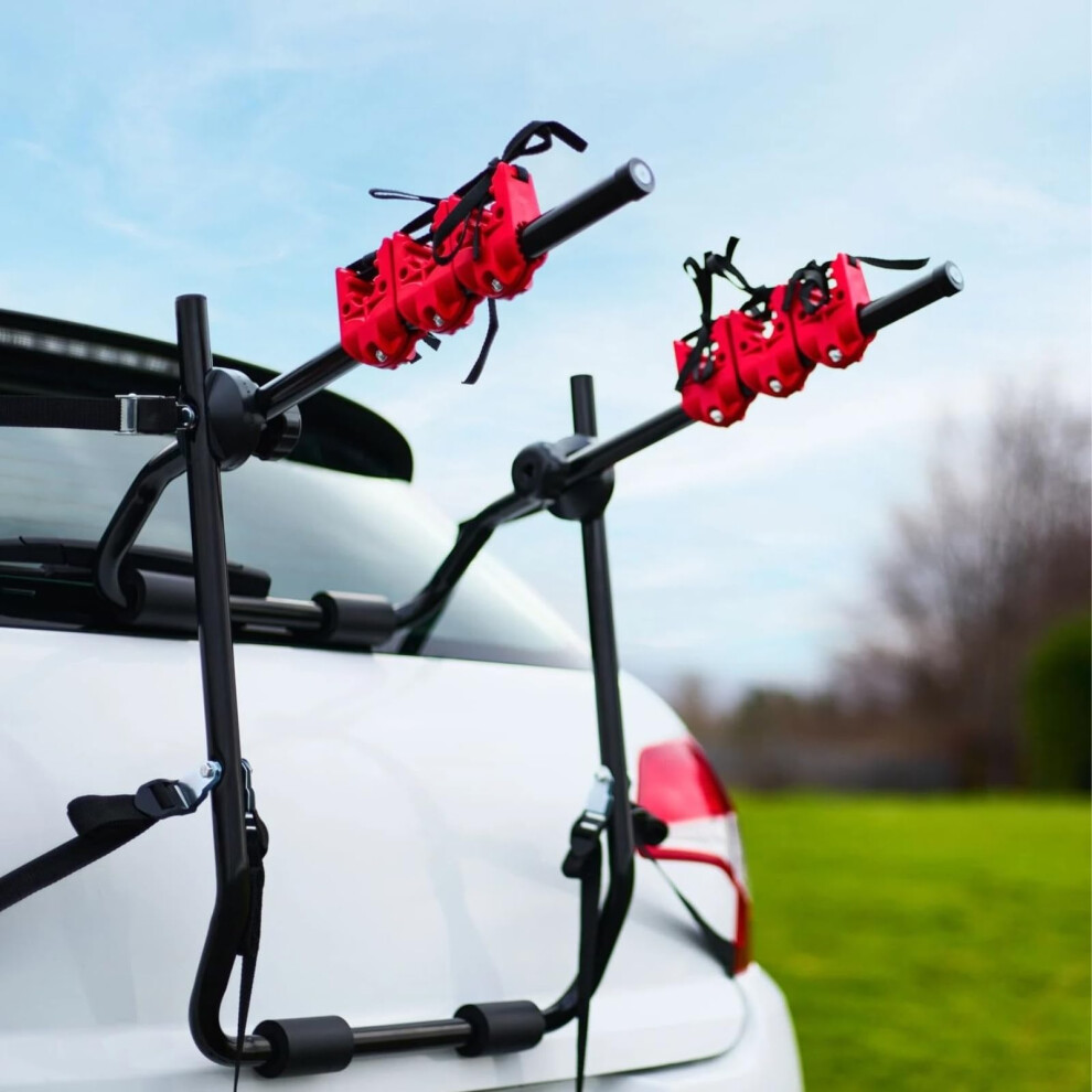 Shield Autocare 3 Bike Rack Car Bicycle Boot Holder, Secure Foldable 5009073934835