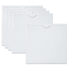 Guagua Square Permit Holders Parking Permit Holder Pack of 10, 10.5 x 10.5cm