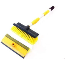 Easy Shopping Heavy Duty TELESCOPIC Water Fed Extendable Car Van Trucks Caravans Conservatories Boats, Decking Wash Window Cleaning SQUEEGEE Brush S