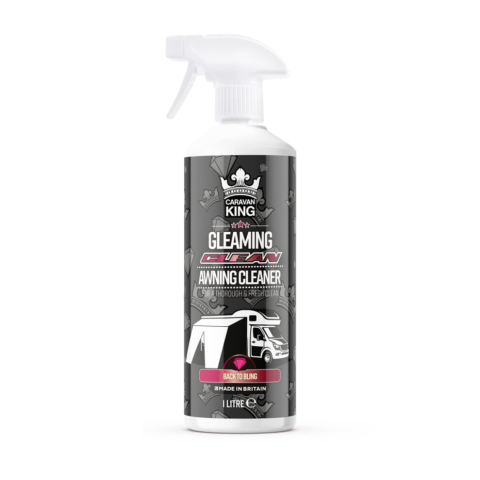 Caravan King Â Awning & Canopy Cleaner Spray Â Removes Dirt, Algae & Mould From Caravan Awnings, Tents & Outdoor Fabrics, 1L 5000621875617