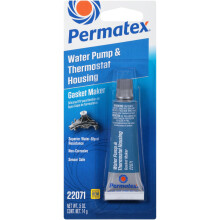 Permatex 22071 Water Pump & Thermostat RTV Silicone Gasket Maker: Formulated for Water Pumps and Thermostat Housings, Superior Adh