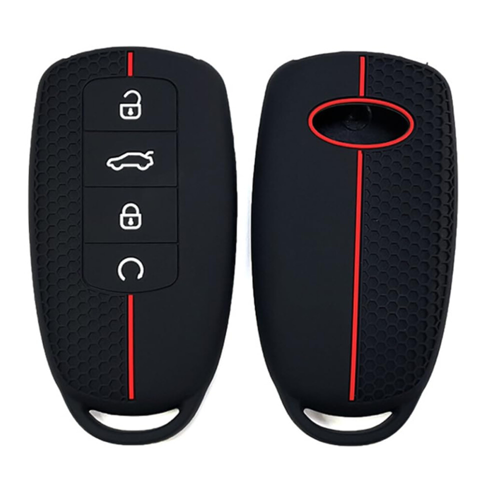 Key Fob Holder For Jaecoo 7, Key Cover For For Chery Jaecoo J8 J9 Tiggo 8 Pro Tiggo 8Plus 5 Plus 7Pro Tiggo 7 Pro Max Omoda 5 C5 Car Key Cover, 4 But 71209166