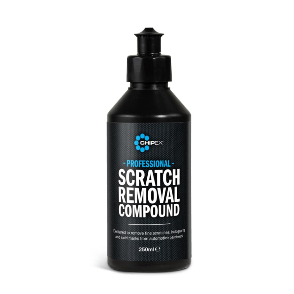 Chipex Professional Scratch Remover Compound - Paintwork Scratch Repair Compound For Hand Or Machine Polishing - Restores Shine & Gloss - 250Ml 48758413