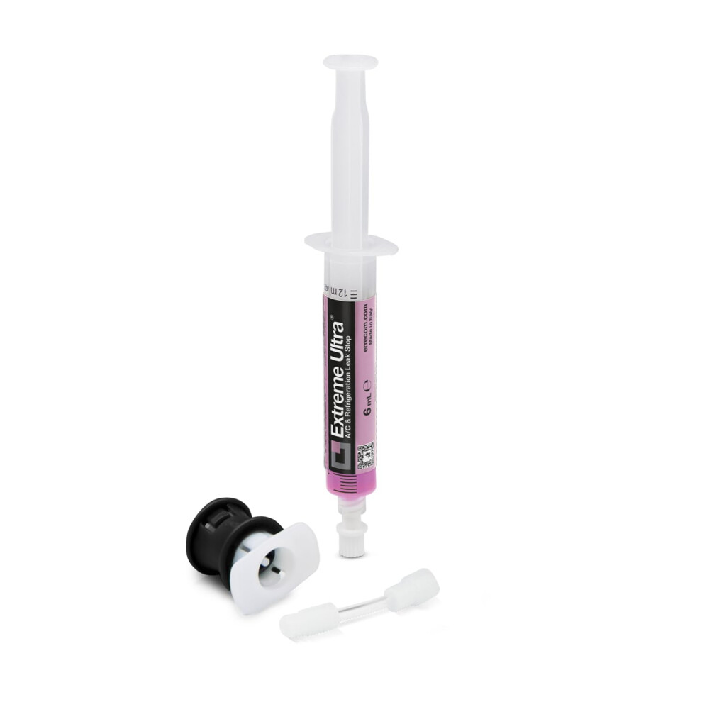 Errecom Extreme Ultra - 6Ml, Leak Stop For Vehicle A/C Systems, Includes R134a Adapter 90982965