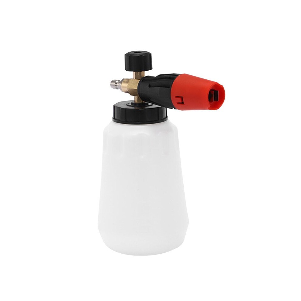 Snow Foam Gun, 1000Ml Heavy Duty Foam Cannon Sprayer, Adjustable Snow Foam Lance For Pressure Washer, 1/4" Quick Connector, Thick 75286897