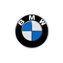 BMW Genuine Hub Cap With Chrome Edge 68mm 36136783536