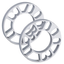 4pcs Wheel Spacers, Aluminum Alloy Wheel Spacers Replacement for 4/5 Stud Hubs (4, 10MM)