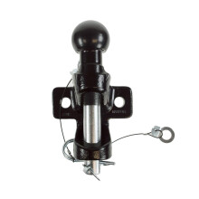 BITS4REASONS - NEW MODEL MAYPOLE MP87 50MM BALL AND PIN HITCH - BLACK TOWBALL…