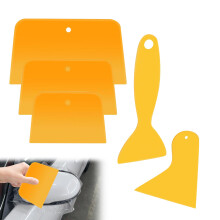 Bansusu 5PCS Body Filler Spreaders 3 Styles Car Body Filler Repair Kit