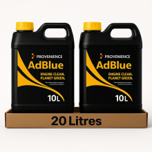 Provenience 2 x 10 Litres AdBlue with Pour Spout | Premium Diesel Exhaust Fluid (DEF) | Reduces Emissions, Improves Engine Efficiency & Protects SCR