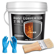 Rust Converter Paint 2-in-1 Metal Primer, 2000ml Water-Based Rust