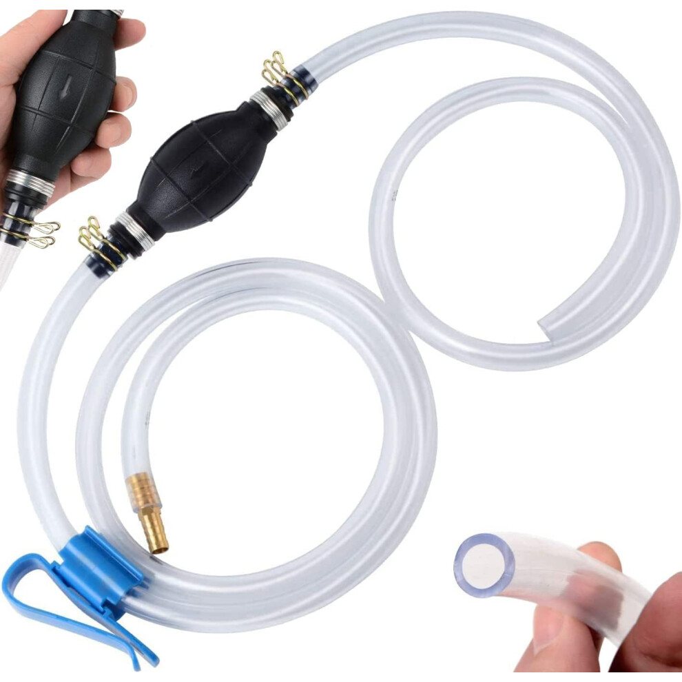 Siphon Pump Kit Fuel Transfer Pump For Gasoline Gas Oil Fuel Petrol 5006621501303